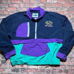 Vintage 80s 90s Kitty Hawk Sports Windbreaker Pullover Jacket XL Outer Banks